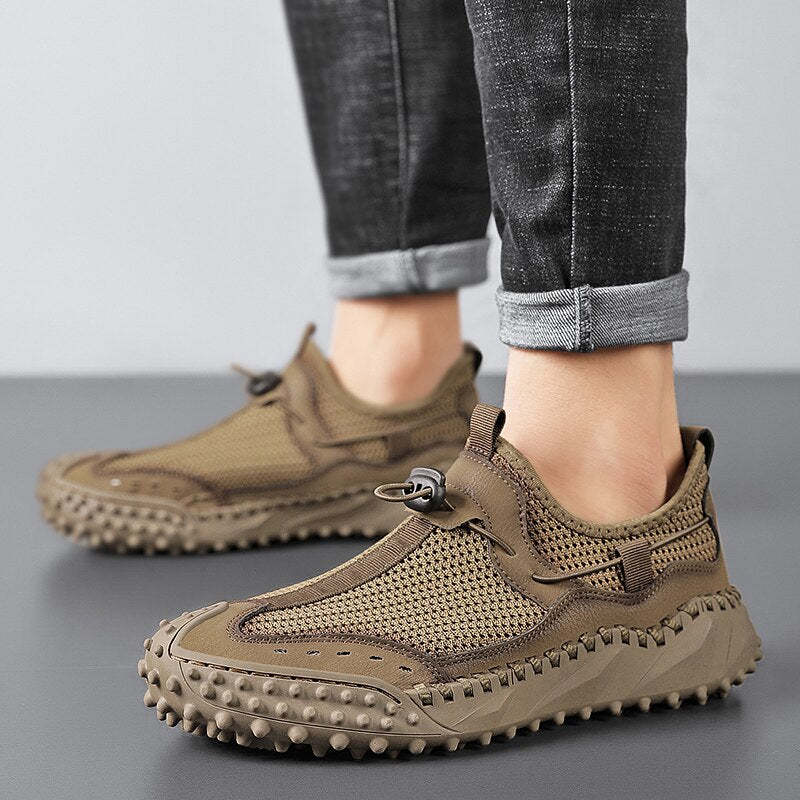 Summer Men's New Breathable Mesh Shoes-My Soft Slipper
