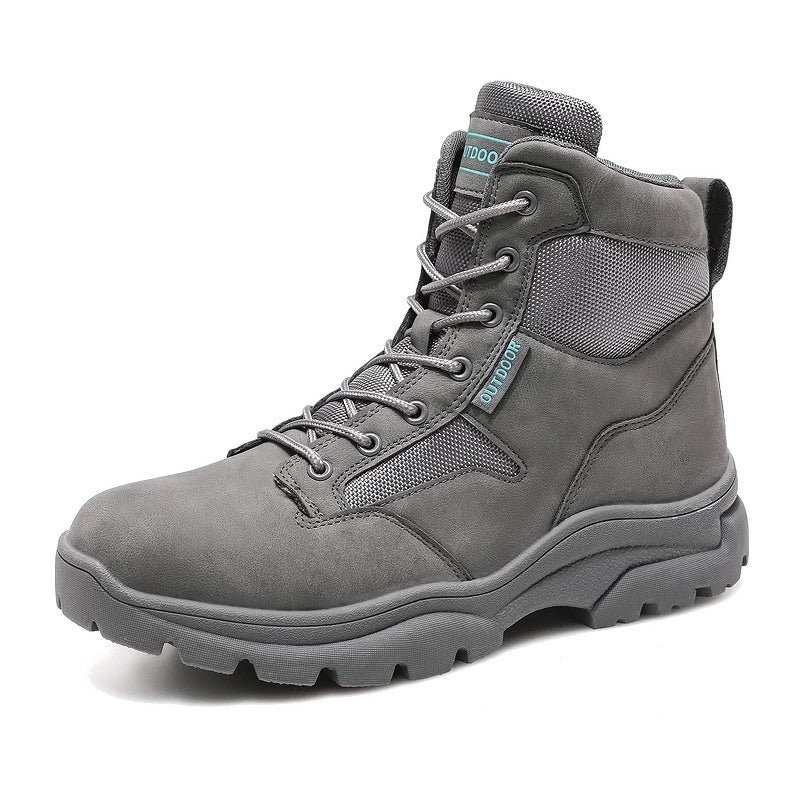 Men's Ankle Waterproof Military Boots-My Soft Slipper