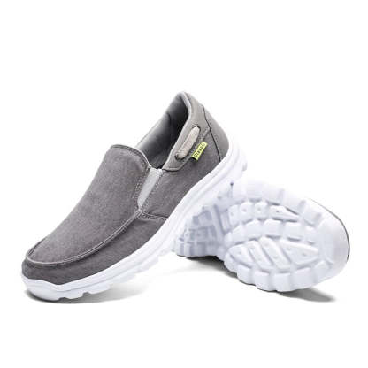 Men Casual Canvas Shoes-My Soft Slipper