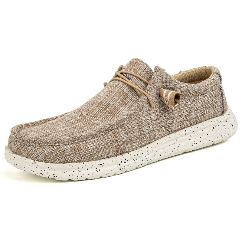 Men's Casual Denim Canvas Sneakers-My Soft Slipper