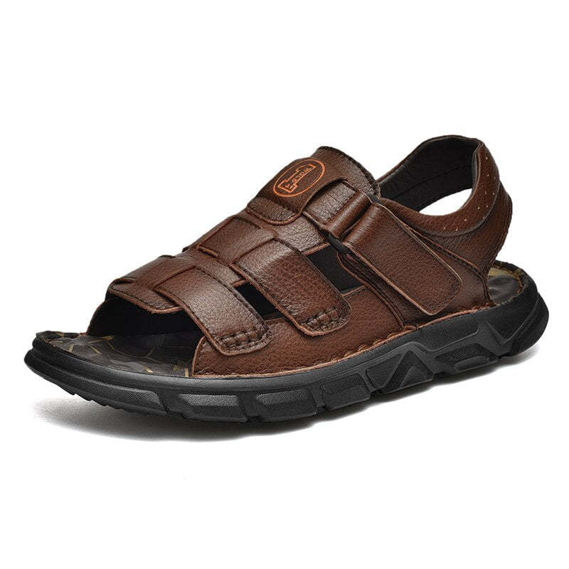 Summer Leather Sandals For Men-My Soft Slipper