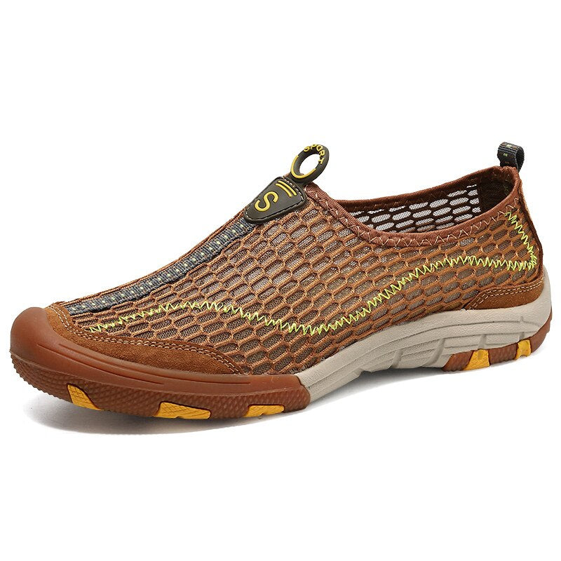 Fashion Breathable Summer Walking Mesh Shoes-My Soft Slipper