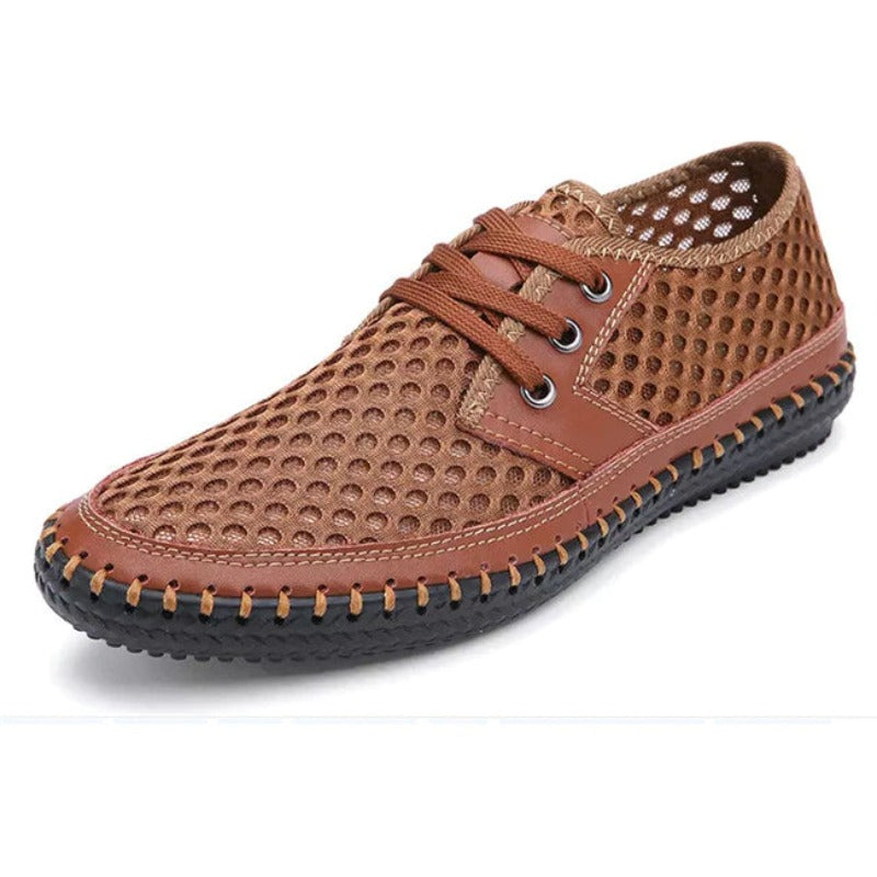 Breathable Comfortable Handmade Mesh Shoes-My Soft Slipper