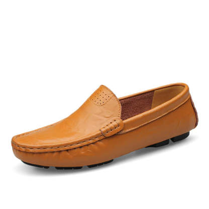 Casual Soft Leather Loafers-My Soft Slipper