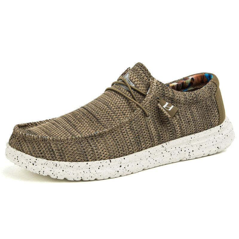 Men Breathable Fashion Canvas Shoes-My Soft Slipper