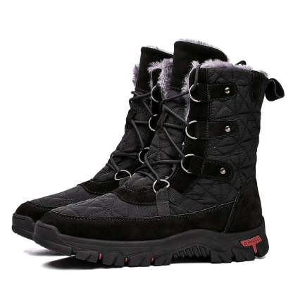 Winter Warm Plush Snow Boots For Men-My Soft Slipper