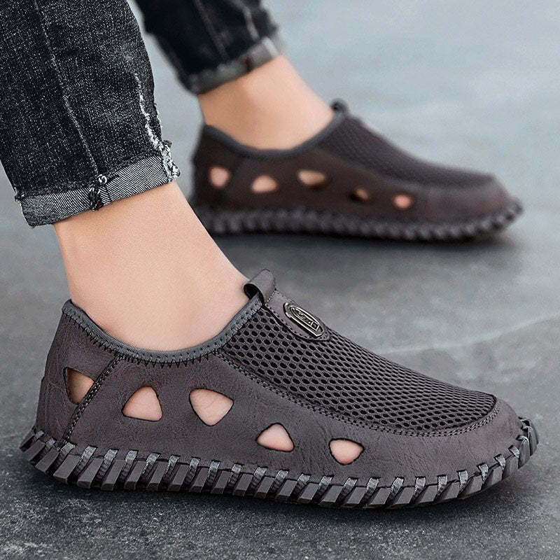 High Quality Mesh Men Summer Shoes-My Soft Slipper