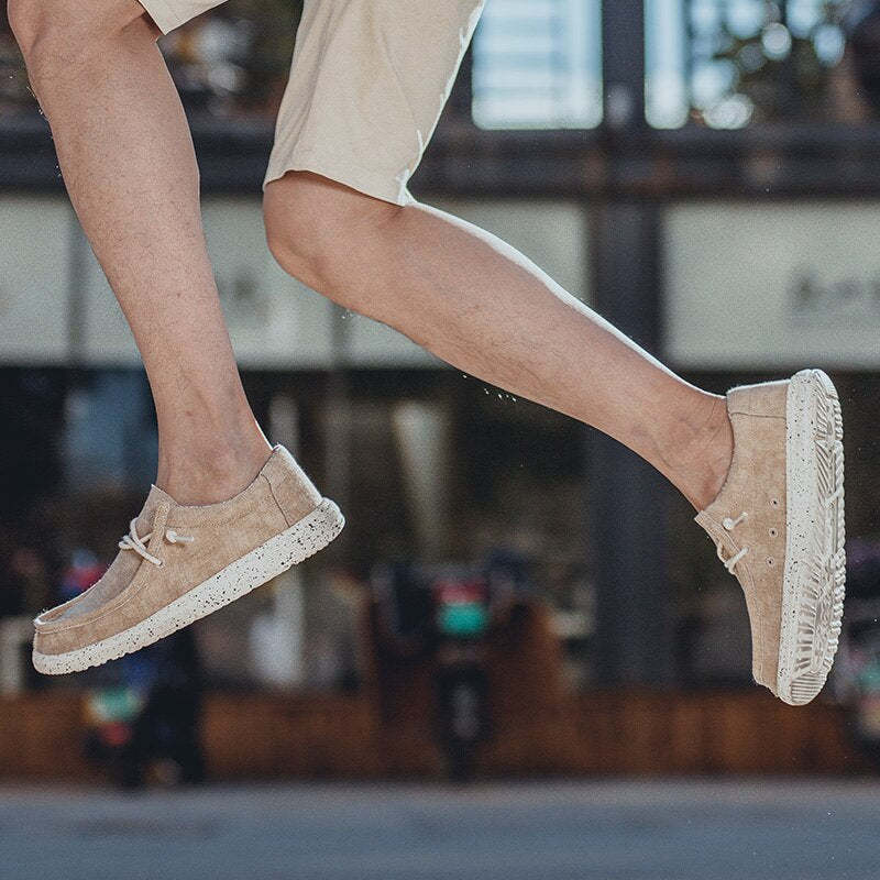 Summer Men's Comfortable Canvas Shoes-My Soft Slipper