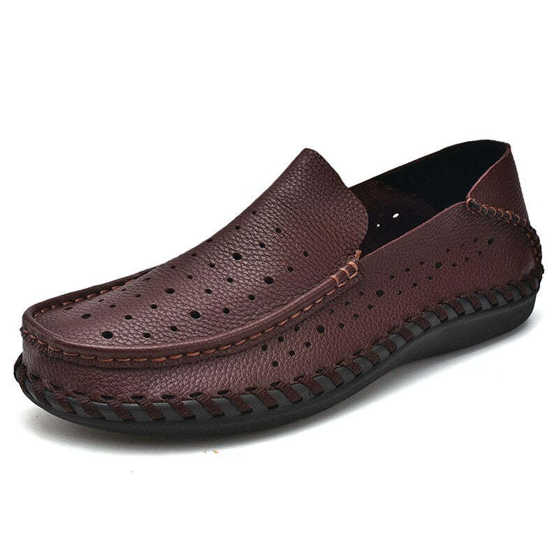 Casual Genuine Leather Shoes-My Soft Slipper