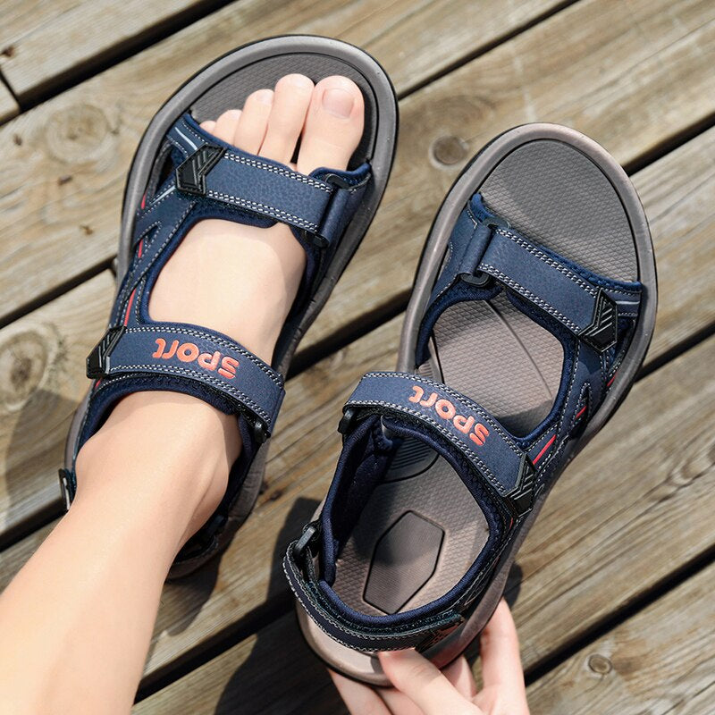 Outdoor Classic Soft Large Size Beach Sandals-My Soft Slipper