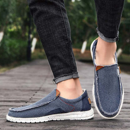 Men's Vulcanize Canvas Shoes-My Soft Slipper