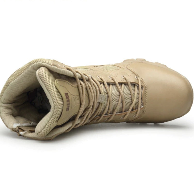 Men Waterproof Outdoor Hiking Army Boots-My Soft Slipper