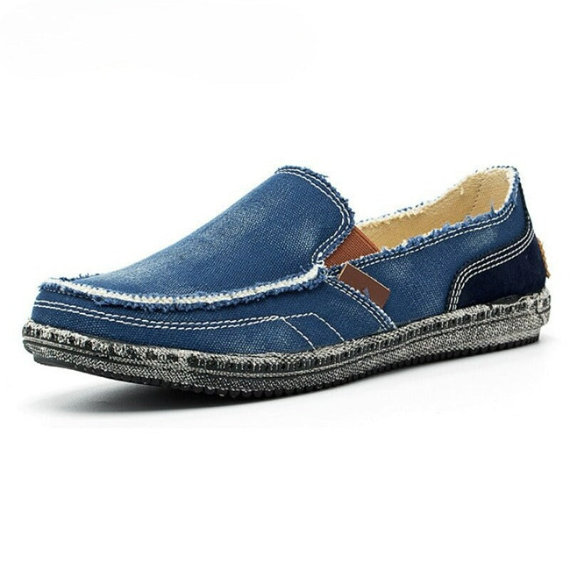 Men's Denim Classic Canvas Shoes-My Soft Slipper