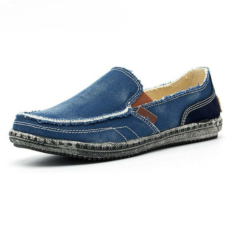 Men's Denim Classic Canvas Shoes-My Soft Slipper