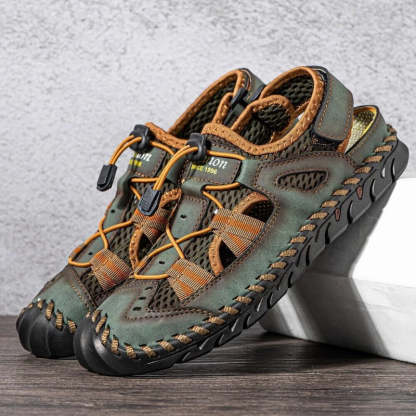 Mesh Summer Men's Outdoor Sandals-My Soft Slipper