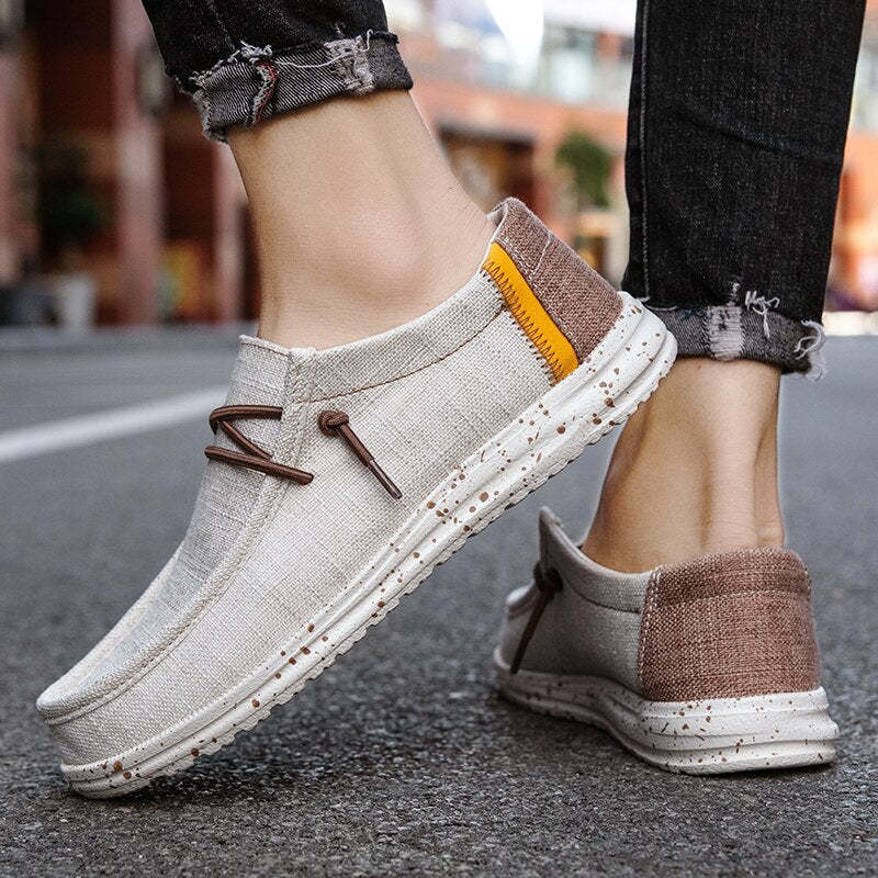 Summer Fashion Canvas Shoes For Men-My Soft Slipper