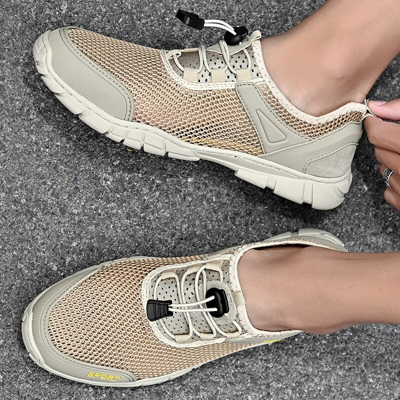 Soft Flat Comfortable Driving Mesh Shoes-My Soft Slipper