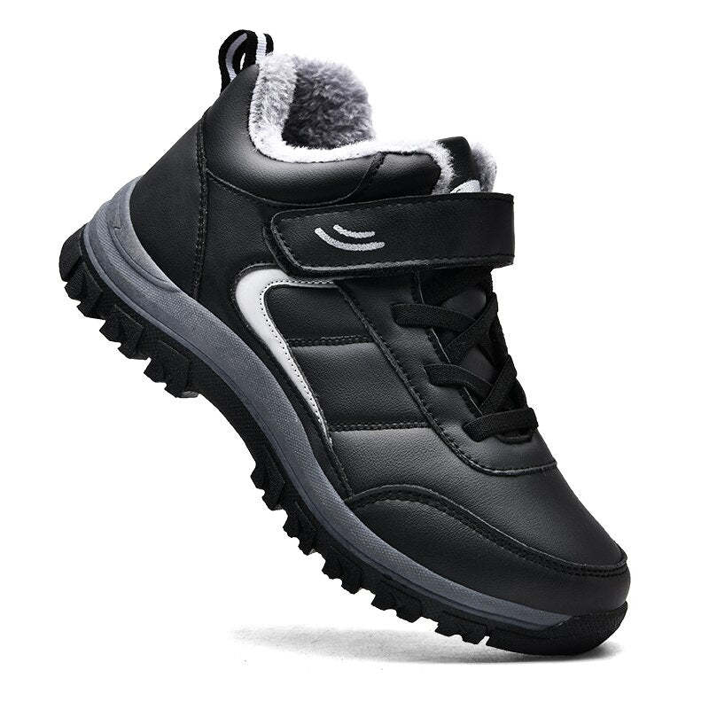 Men's Winter Lace-Up Ankle Boots-My Soft Slipper