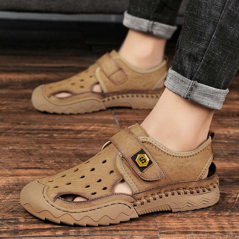 Classic Non-Slip Breathable Men's Sandals-My Soft Slipper