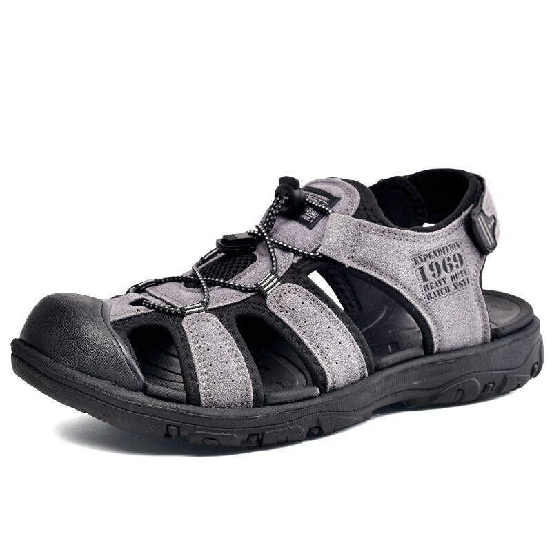 Casual Men Outdoor Summer Breathable Sandals-My Soft Slipper