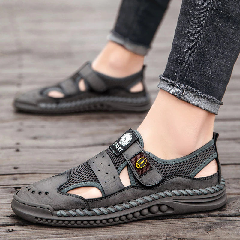 Handmade Summer Comfortable Men's Sandals-My Soft Slipper