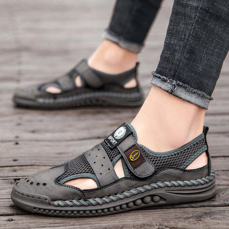 Handmade Summer Comfortable Men's Sandals-My Soft Slipper