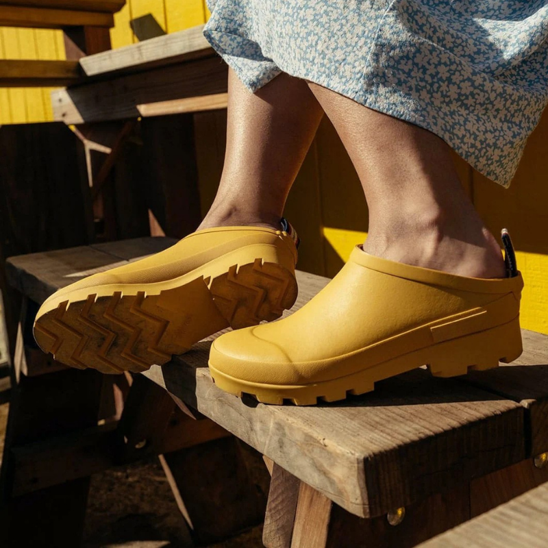Bodega Slip On Garden Clog With Rubber Sole For Women