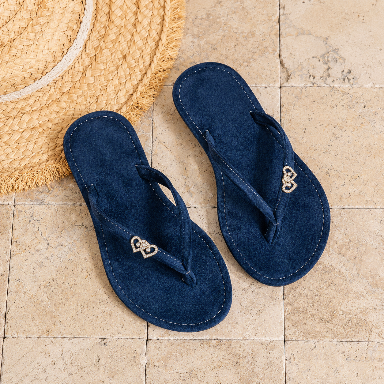 Casual Versatile Travel Flat Thong Sandals For Women