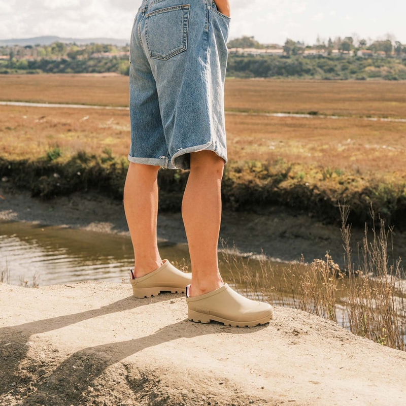 Bodega Slip On Garden Clog With Rubber Sole For Women
