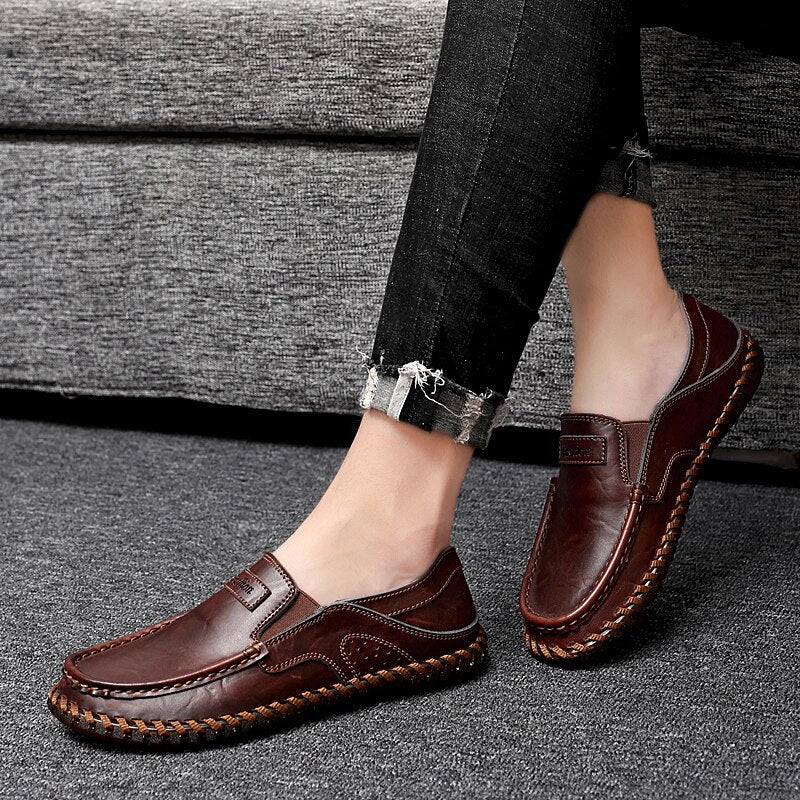 Men's Non-Slip Walking Loafers-My Soft Slipper