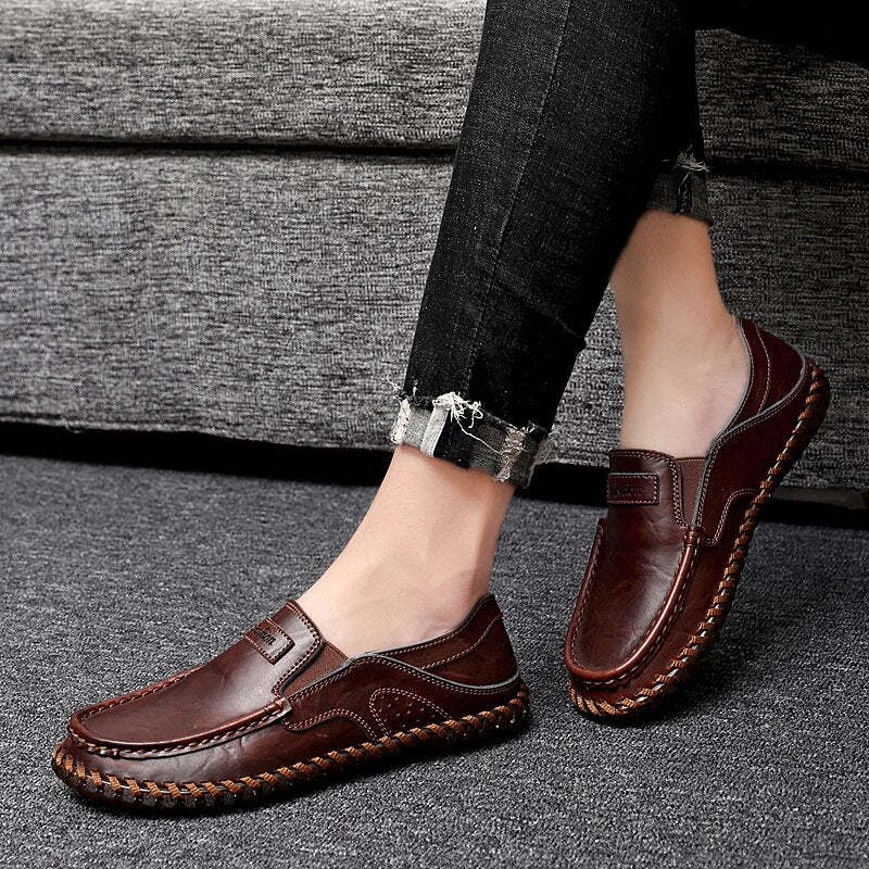 Men's Non-Slip Walking Loafers-My Soft Slipper