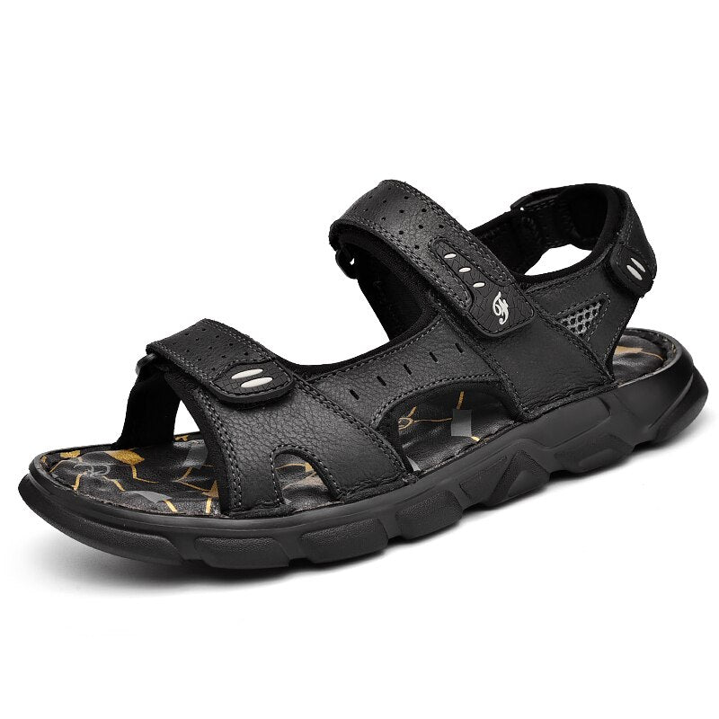 Summer Leather Sandals For Men-My Soft Slipper