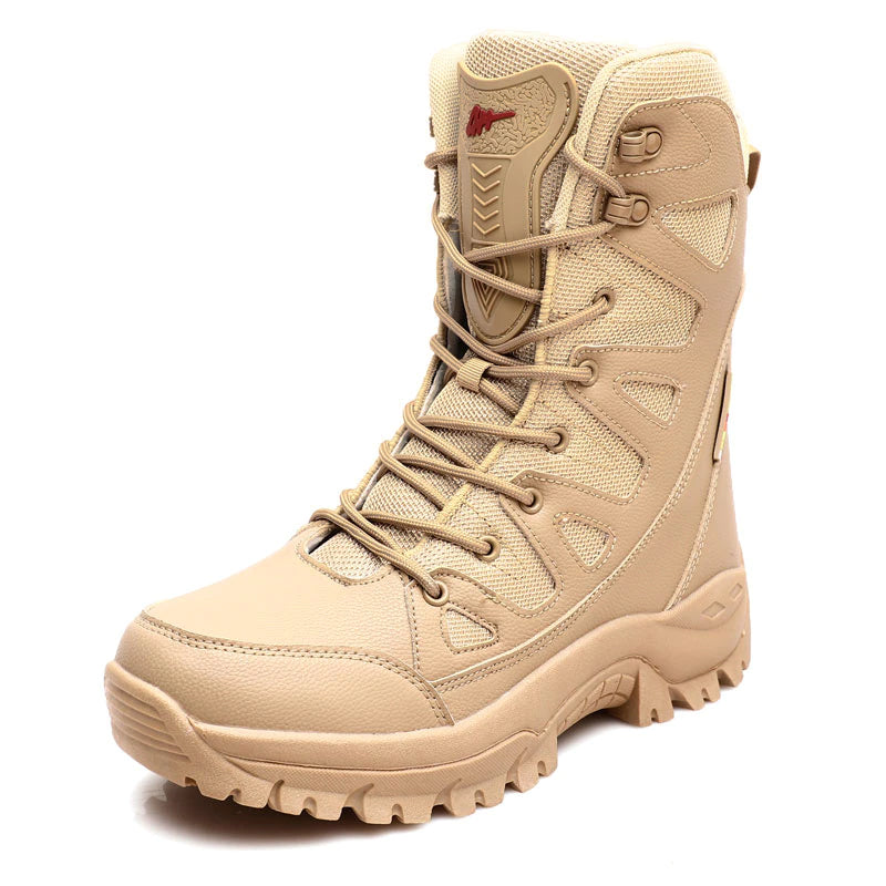 Casual Waterproof High Top Men's Boots-My Soft Slipper