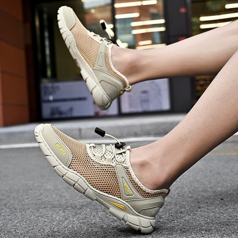 Soft Flat Comfortable Driving Mesh Shoes-My Soft Slipper