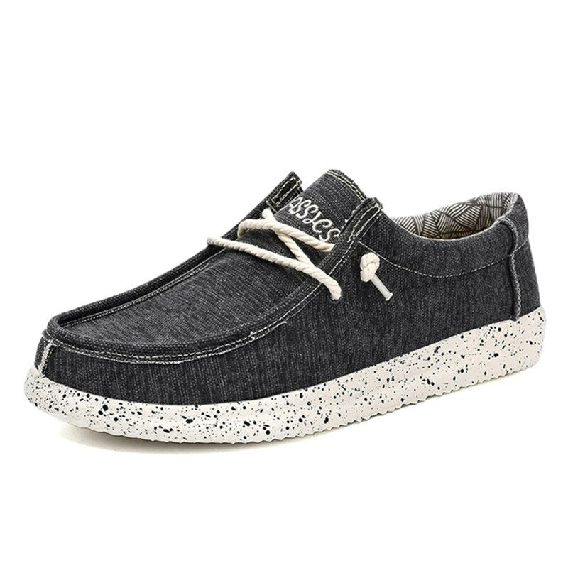 Summer Men's Comfortable Canvas Shoes-My Soft Slipper
