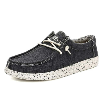 Summer Men's Comfortable Canvas Shoes-My Soft Slipper