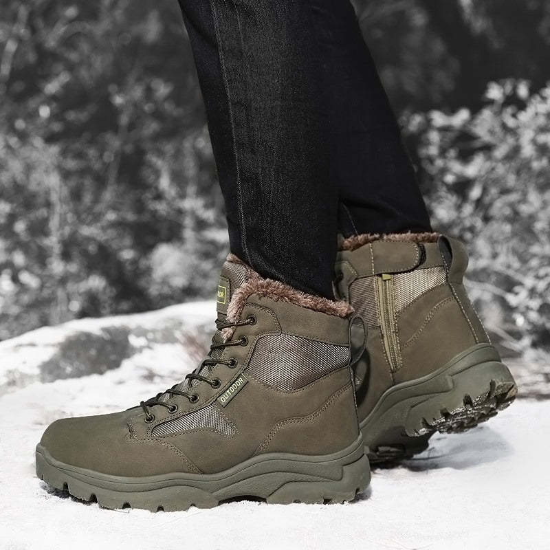 Men's Ankle Waterproof Military Boots-My Soft Slipper