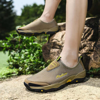 Summer Breathable Men's Casual Mesh Shoes-My Soft Slipper