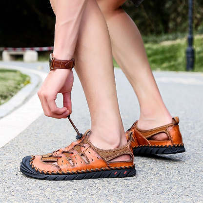 Classic Men's Breathable Sandals-My Soft Slipper