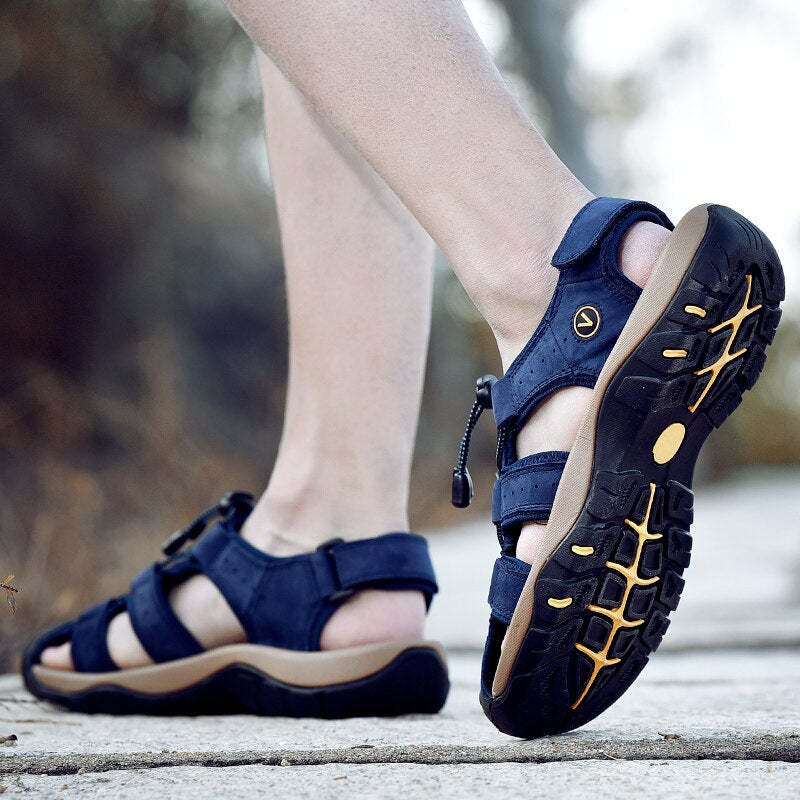 Fashion Summer Beach Breathable Men Sandals-My Soft Slipper