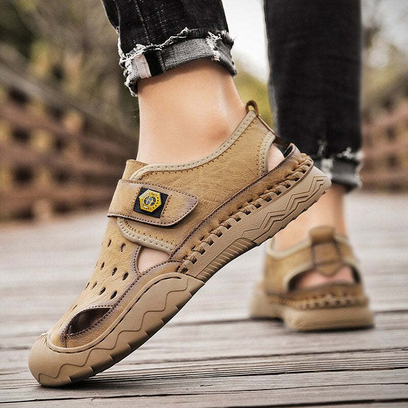 Classic Non-Slip Breathable Men's Sandals-My Soft Slipper