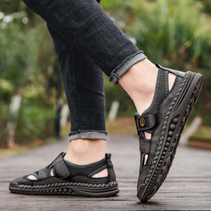 Handmade Summer Comfortable Men's Sandals-My Soft Slipper