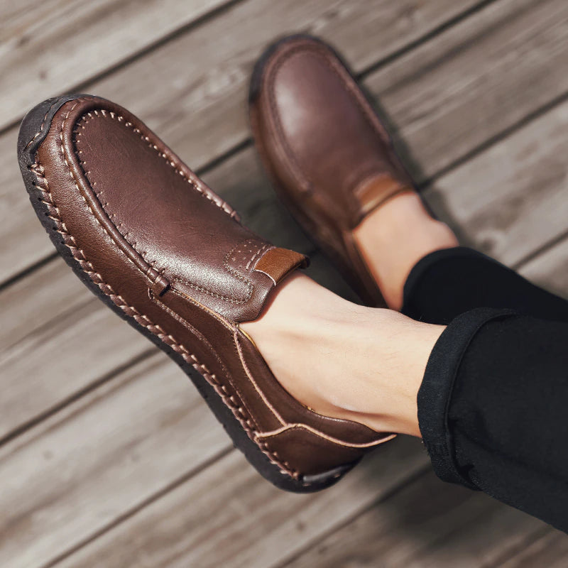 Breathable Men's Loafers Shoes-My Soft Slipper