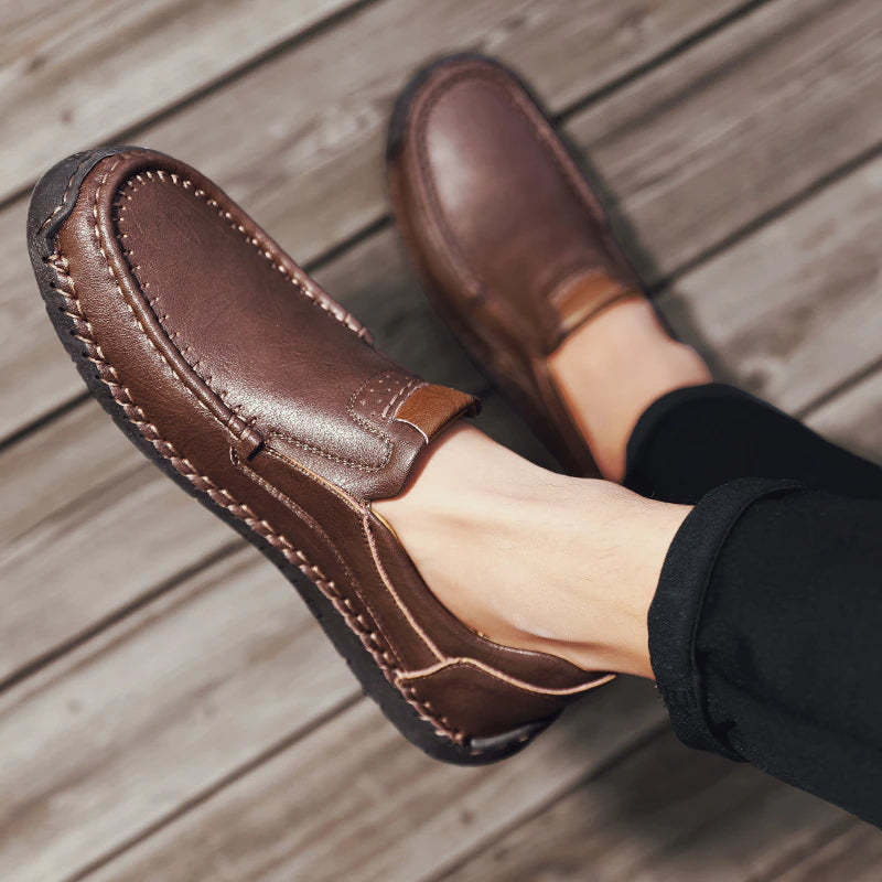 Breathable Men's Loafers Shoes-My Soft Slipper