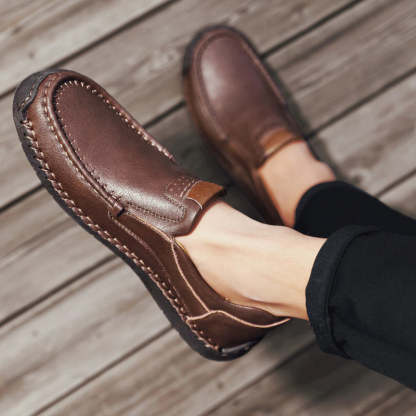 Breathable Men's Loafers Shoes-My Soft Slipper