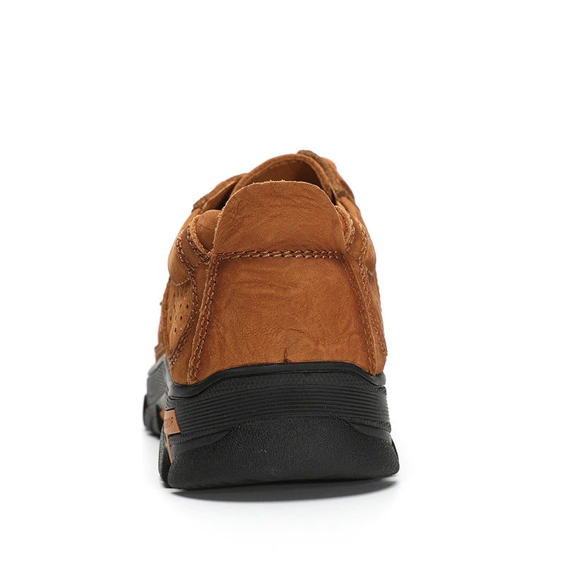 Genuine Leather Men Flats Loafers-My Soft Slipper