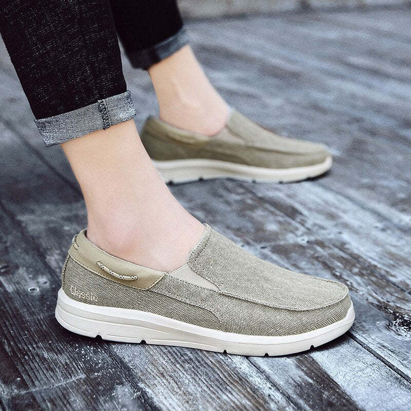 Outdoor Men's Casual Canvas Shoes-My Soft Slipper