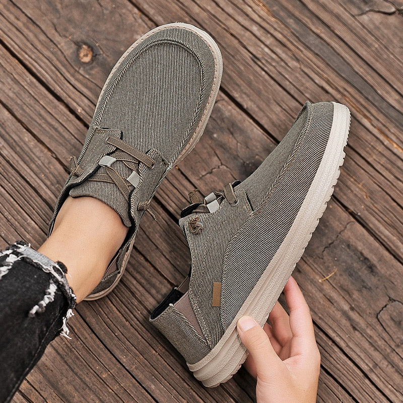 Lightweight Soft Breathable Canvas Shoes-My Soft Slipper