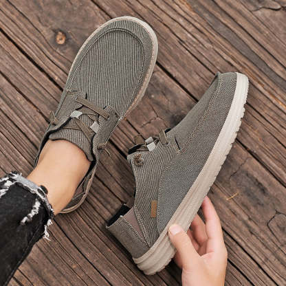 Lightweight Soft Breathable Canvas Shoes-My Soft Slipper