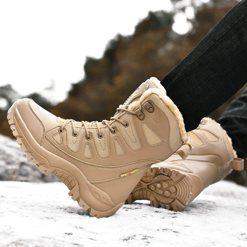 Casual Waterproof High Top Men's Boots-My Soft Slipper
